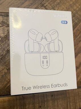 Veatool X08 True Wireless Earbuds in their packaging